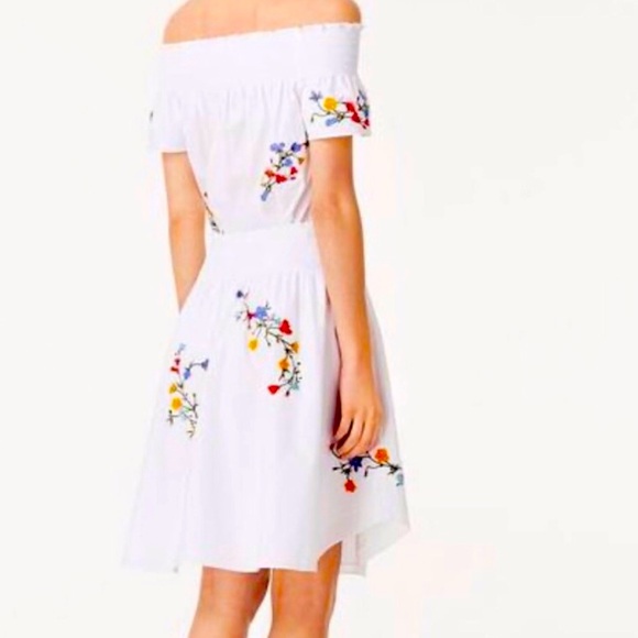 TORY BURCH Cassie Delphi Embroidered Skirt - Picture 5 of 14